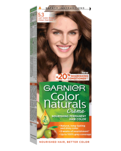 غارنييه صبغة شعر دائمة بلون بني ذهبي فاتح