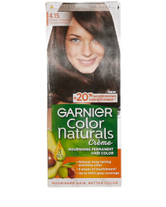 غارنييه صبغة شعر طبيعية 4.15 بني شوكولاتة