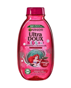 Garnier Ultra Doux Kids 2-in-1 Cherry & Soft Almonds Shampoo & Detangler 400ml