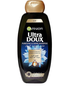 Garnier Ultra Doux Black Charcoal And Nigella Seed Oil Shampoo 400ml