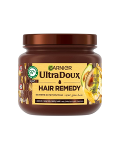 Garnier Ultra Doux Hair Remedy Mask With Avocado Oil And Shea Butter 340ml
