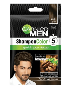 غارنييه شامبو للرجال لتلوين الشعر 3.0 بني أسود