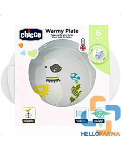 Chicco Warmy Plate +6M Grey