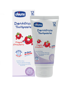 Chicco Strawberry flavor Toothpaste for Kids 12+ months 50ml