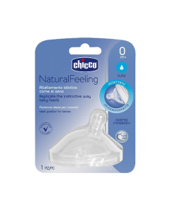 Chicco Natural Feeling Teat 0M+ Regular Flow