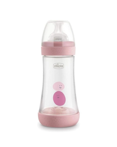 Chicco Perfect 5 Medium Normal Flow +2M Pink Bottle 240ml