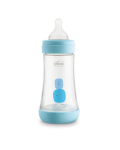 Chicco Perfect 5 Fast Flow +2M Blue Bottle 240ml