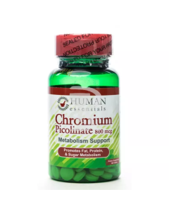 Human Essentials Chromium Picolinate 800mcg 100 Tablets