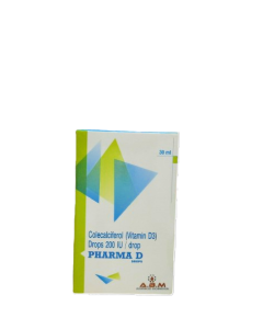 فارما دي قطرات فيتامين د 200 وحدة دولية 30 مل