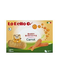 Lo Bello Baby Biscuits Carrot 200g