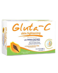 Gluta-C Skin Lightening Soap With Papaya Enzymes 135g