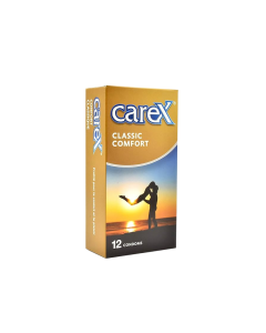Carex Classic Comfort Condoms 12 Pieces