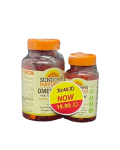 Sundown Omega 3-6-9 60 Softgels and Sundown Cod Liver Oil 100 Softegels Offer