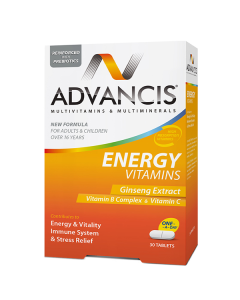 Advancis Energy Vitamins 30 Tablets