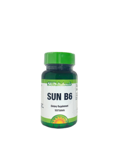 Sun Naturals Vitamin B6 25mg 100 Tablets