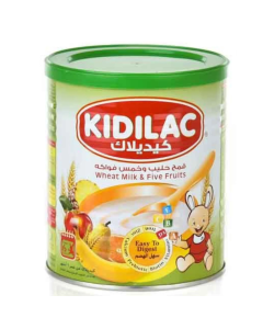 Kidilac Wheat Milk & 5 Fruits Cereal 400g