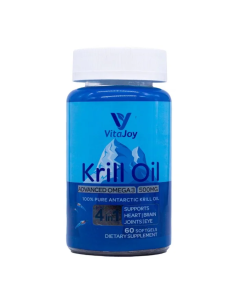 VitaJoy Krill Oil 500mg 60 Softgels