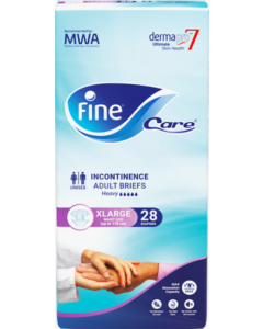 Fine Care Unisex Adult Diapers Size XL 28 Diapers