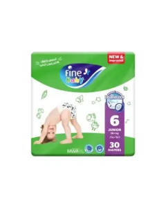 Fine Baby Diapers Size 6 (+16 Kg) 30 Diaper