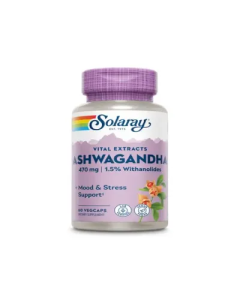 Solaray Ashwagandha 470mg 60 Capsules