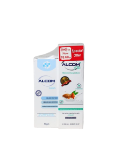 Alcom Cream 50g and Alcom Lotion 250ml Offer