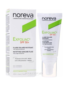 نوريفا إكسفولياك سائل العناية بالبشرة بعامل حماية من الشمس 50+ 40 مل