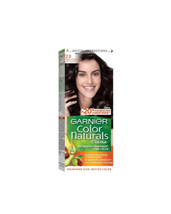 غارنييه  صبغة شعر 2.0 أسود لامع عميق