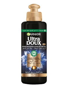 Garnier Ultra Doux Black Charcoal & Nigella Seed Oil Leave-In Cream 200 ml