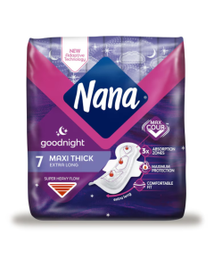 Nana Maxi Thick Night 7 Large Pads