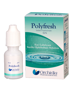 Orchidia Pharma Polyfresh Lubricant Eye Drops 10ml