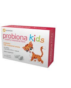 Avanso Probiona Kids Probiotic 2.5 Billion CFUs For Children 20 Capsules
