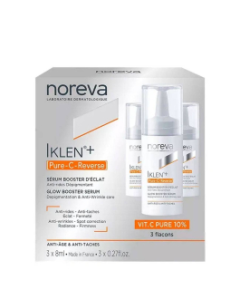 Noreva Iklen+ Pure C Reverse Glow Booster Serum 3 Ampouls 8ml