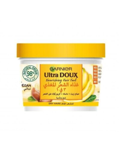 Garnier Ultra Doux Nourishing Banana 3-in-1 Hair Food For Dry Hair 390ml
