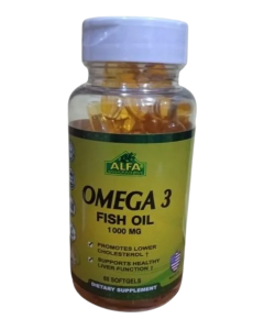Alfa Omega-3 Fish Oil 1000mg 60 Softgels