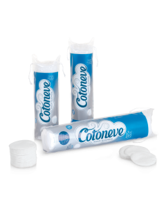 Cotoneve Makeup Remover Rounded Pads 100 pieces