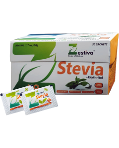 زيستيفيا ستيڤيا سكر طبيعي 50 كيس