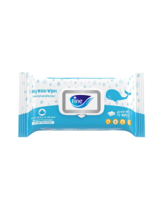 Fine Baby Water Wipes 72 Pieces