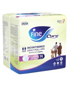 Fine Care Unisex Adult Diapers Size XL 14 Waist 130-170 Cm