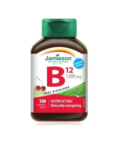 Jamieson Vitamin B12 Sublingual 1000mcg Tablet 100