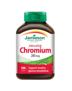 Jamieson Chromium 200mcg Tablet 100