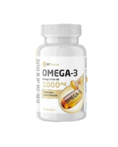 BT Pharma Omega-3 Fish Oil 1000mg 60 Softgels