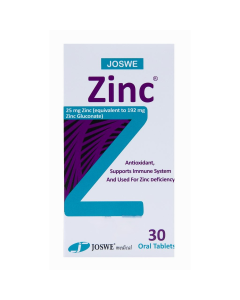 Joswe Zinc 25mg 30 Tablet