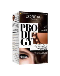 L’Oreal Paris Prodigy Hair Color 5.0 Light Brown