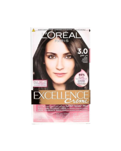 L’Oreal Paris Excellence Hair Color 3.0 Dark Brown
