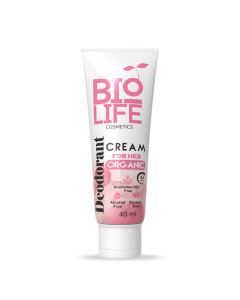 BioLife Organic For Her Deoderant Cream 40ml