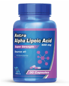 Astra Alpha Lipoic Acid Capsule 600mg 30 Capsules