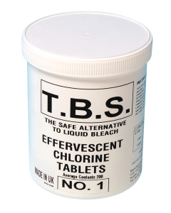 T.B.S Chlorine Effervescent 100 Tablets
