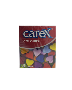 Carex Colours Condoms 3 Pieces