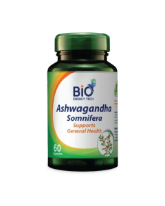 Bio Energy Tech Ashwagandha Somnifera 500mg 60 Capsule