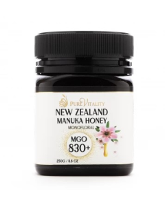 Pure Vitality New Zealand Manuka Honey MGO830+ 250g